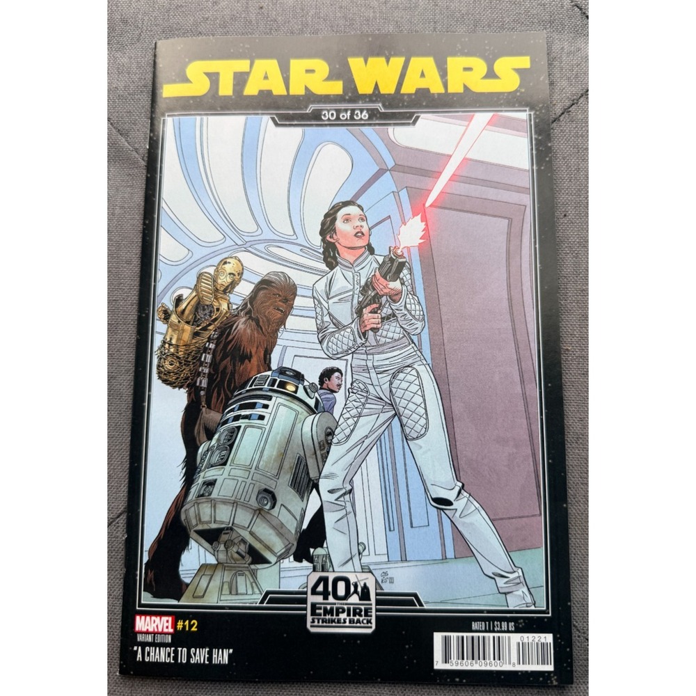 Star Wars #12 Princess Leia Organa "A Chance to Save Han" 30 of 36 (2021)